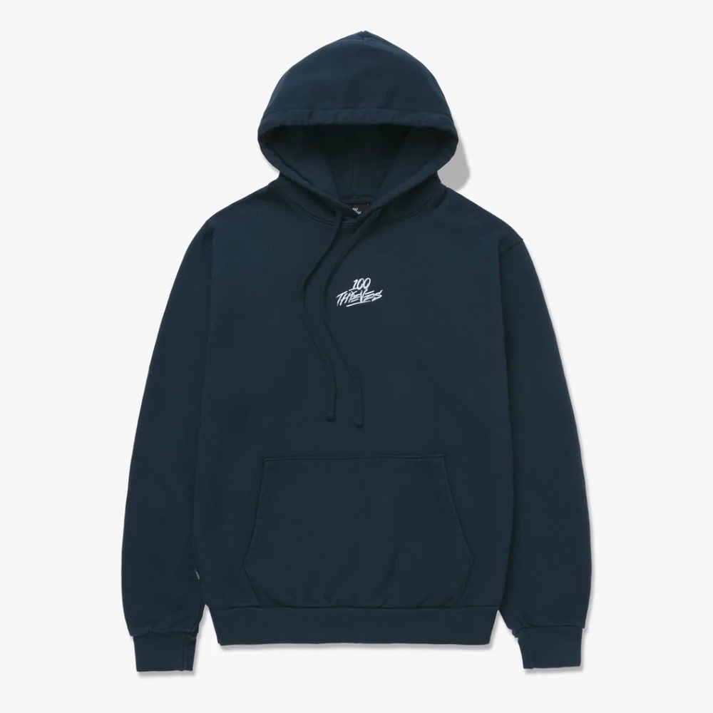 100 Thieves Hoodie 5 Year Midnight Size Medium Brand New